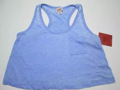 NWT Mossimo Womens Size S/P Tank Top Blue Unlined Pocket Casual • $6.50