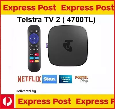 Telstra TV 2 Powered By Roku 4K (Model No. 4700TL) YOUTUBE DISNEY+ STAN**** • $89