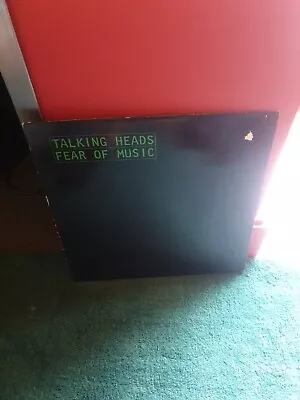 Talking Heads – Fear Of Music-1979 Vinyl-Eno-Fripp-Julie Last- • £23