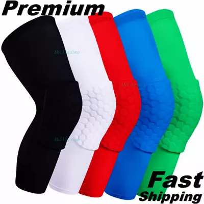 PREMIUM Knee Pads Leg Gear Support Sport Work Protector Women Men Kid Youth USA • $10.94