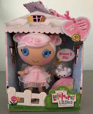 Lalaloopsy Littles Doll- Breeze E Sky And Pet Cloud 7  Angel Doll With Wings NEW • $19.95