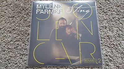 12  LP Disco Vinyl Mylene Farmer & Sting - Stolen Car [Remixes 2] STILL SEALED!! • $87.99