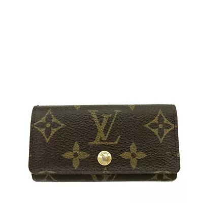 Louis Vuitton Monogram Multicles 4 Ring Key Case/9Y0051 • $1