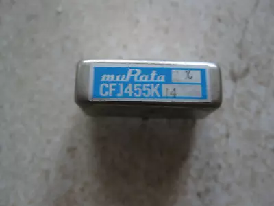 Murata CFJ455K-14  2.4khz SSB Filter In Excellent Shape And Working As It Should • $40
