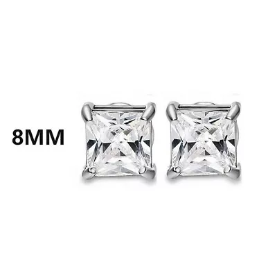 8mm Magnetic Earrings Clip Women Men Stud Pair Studs Unisex Magnet Non-piercing • $4.97