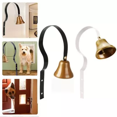 Vintage Shop Decor Wall Mounted Pet Dog Bell Training Doorbell Metal Door Bell • $13.51