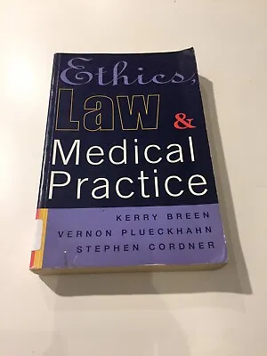 £20 • Buy Ethics, Law And Medical Practice, Kerry Breen