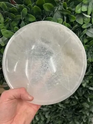 2.3  3  4  6  8  Selenite Bowl Selenite Crystal Bowl Cleaning Cleansing Bowl • $8.99