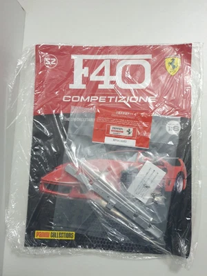 £25 • Buy PANINI Ferrari F40 COMPETIZIONE 1/8 Scale - Issue 52