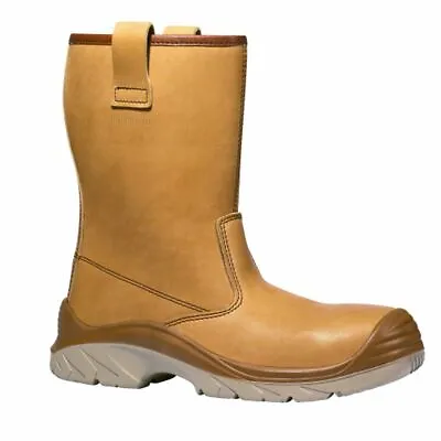 Upower Size 6.5 Unlined Rigger Cap Work Boots Same Leather As Jallatte Jalaska • £16.11