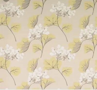 Laura Ashley Wallpaper Millwood Truffle Camomile Single Roll W077806-A/2 • £19.99