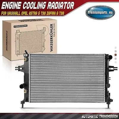 Engine Cooling Radiator For Vauxhall Opel Astra G T98 Zafira A T98 98-05 1300214 • £49.99