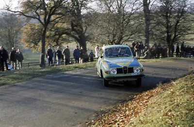 Per Eklund & Bjorn Cederberg Saab 96 V4 WRC RAC Rally Racing 1975 Old Photo 11 • £6.20