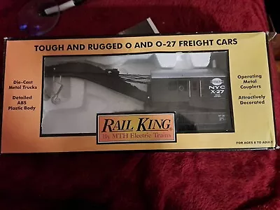 Vintage  Mth  Rail  King  Nyc  Operating  Crane  Car  Nyc X-27 • $35