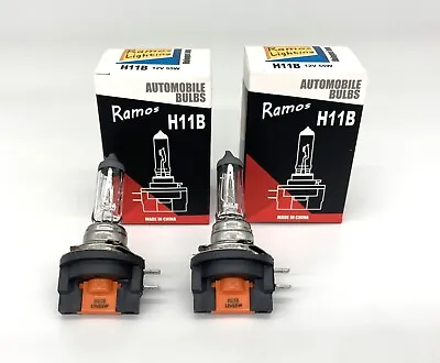 2 Bulbs H11B Bright Halogen 55W Bulbs Headlights Lamps Fast USA Shipping • $9.99