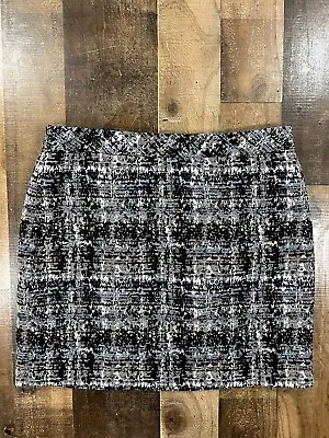 J Crew Womens Skirt 0 Black Short Straight Pencil Cotton Blend Skirt • $3.60