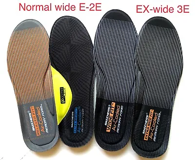 Skechers Memory Foam Air Cooled Insoles Footbed Insert US Mens 6-14 E-EEE Wide • $9.90