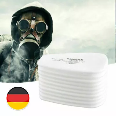 Pack Of 10 5N11 Particle Filter Respirator For Gas Mask 6200/6800/7502 Useful • $10.98