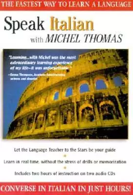 Speak Italian With Michel Thomas (Speak... With Michel Thomas) - VERY GOOD • $5.81