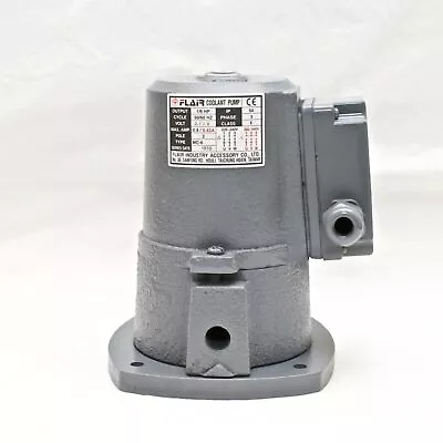 1/6 HP Machinery Coolant Pump 220/440V 3PH Suction-typeMC-6000-3 • $249.95