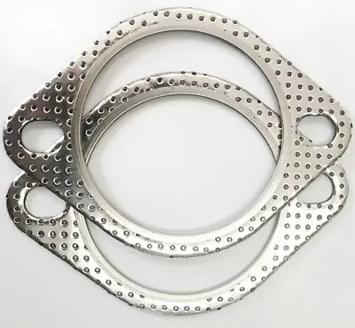 3  76MM EXHAUST GASKET - 106MM BOLT SPACING 3 INCH FLANGE (2pieces) • $5.19