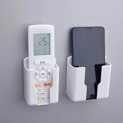$5.86 • Buy Universal Air Conditioner Remote Holder White Wall Mounted Box Storage Holder