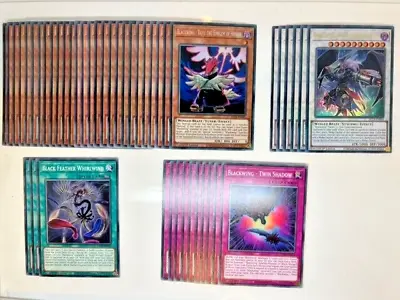 Yugioh - Competitive Blackwing Deck + Extra Deck *Ready To Play* • £19.99