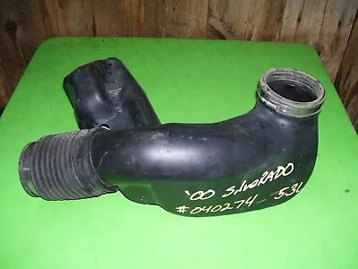 $55 • Buy 2000 Silverado 5.3 Liter Vortec AIR INTAKE TUBE To Breather Box OEM Factory