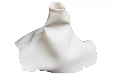 Fits 05-09 Ford Mustang Real Leather Manual Shift Boot White • $17.24