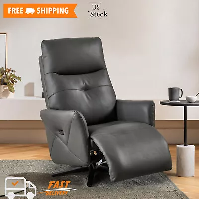 Recliner Chair Dual Motor Adjustable Headrest 360° Swivel USB Charge Port • $590.23
