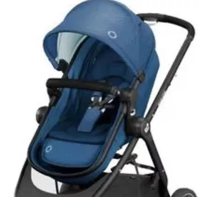 Blue Maxi Cosi Zelia Pushchair Bassinet New Born Head Support Mattress Seat Pad • £28.99