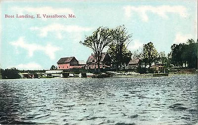 A View Of The Boat Landing East Vassalboro ME • $9.95