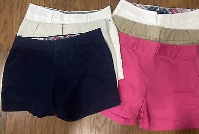 Women's Shorts Lot - J Crew Tommy Hilfiger Vineyard Vines - All Size 2 - UEC • $19.99