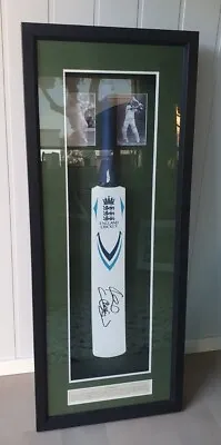 £145 • Buy Lord Ian Botham Signed Full Size Cricket Bat. Deluxe Black Box Frame