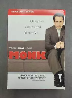 Monk - Season Three DVDs • $6.99