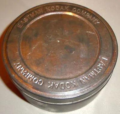 $6.50 • Buy Vintage Eastman Kodak Tin Film Canister (3 13/16  Diameter)