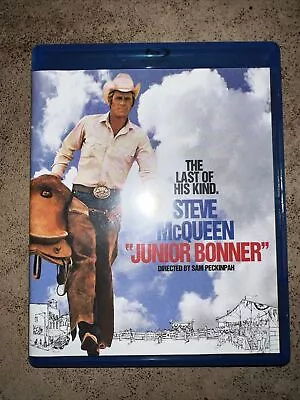 Junior Bonner (Blu-ray 1972) Steve McQueen Sam Peckinpah Rodeo OOP RARE • $44.99