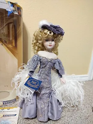 Vintage Orient Express Genuine Porcelain Doll Sarah B. From 2000s • $25