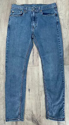£3.99 • Buy Mens Levi’s 519 Light Blue Skinny Jeans W32 L30 - Great Cond