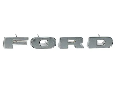 1973-77 F100 Grille Emblem “FORD” Letters F250 F350 1975-77 F150 Pickup Ford New • $64.95