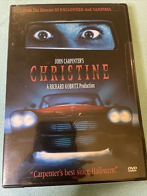 Christine (DVD 1999 Subtitles Security Sealed No Shrink Wrap John Carpenter • $9.99