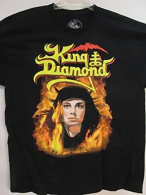 King Diamond Fatal Official Merch Band Concert Music T-shirt Large • $16.99