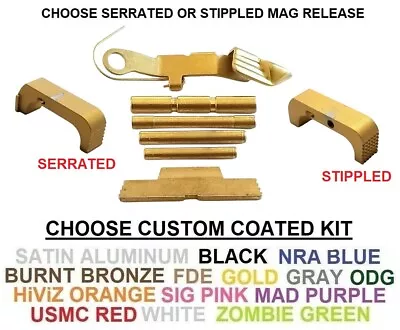 For GLOCK 20 21 29 30 Gen 4 Extended Control Kit And Magazine Release Choose Kit • $80.95