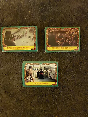 Indiana Jones Raiders Of The Lost Ark 1981 Trading Cards • $35