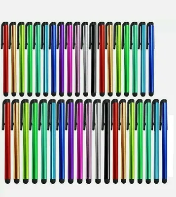 Touch Screen Stylus Ball Pens For ALL IPhone IPad SAMSUNG Tablet Android #1 • £3.34