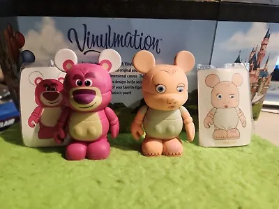 DISNEY Vinylmation 3  Park Set 1 Toy Story Lot Lotso And Big Baby With Card • $19.99