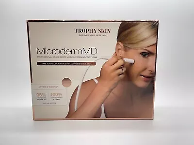 Trophy Skin Microderm MD TSMDD02 Microdermabrasion System White New Sealed • $55.99