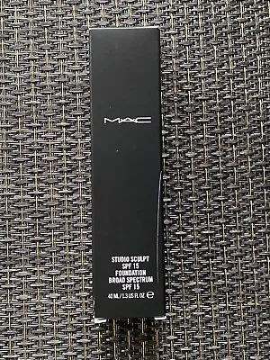 MAC STUDIO SCULPT FOUNDATION SPF 15 (1.3 Fl.oz./40 ML.) : CHOOSE YOUR SHADE • $26