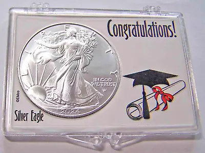 2024 American Eagle Silver Dollar & Graduation Case #2 • $40