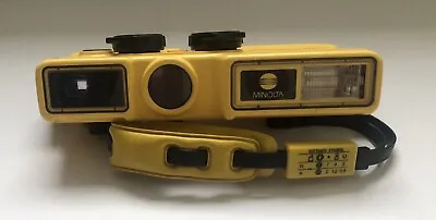 Vintage Minolta Weathermatic A Underwater Camera With Built-in Flash Untested • $9.90